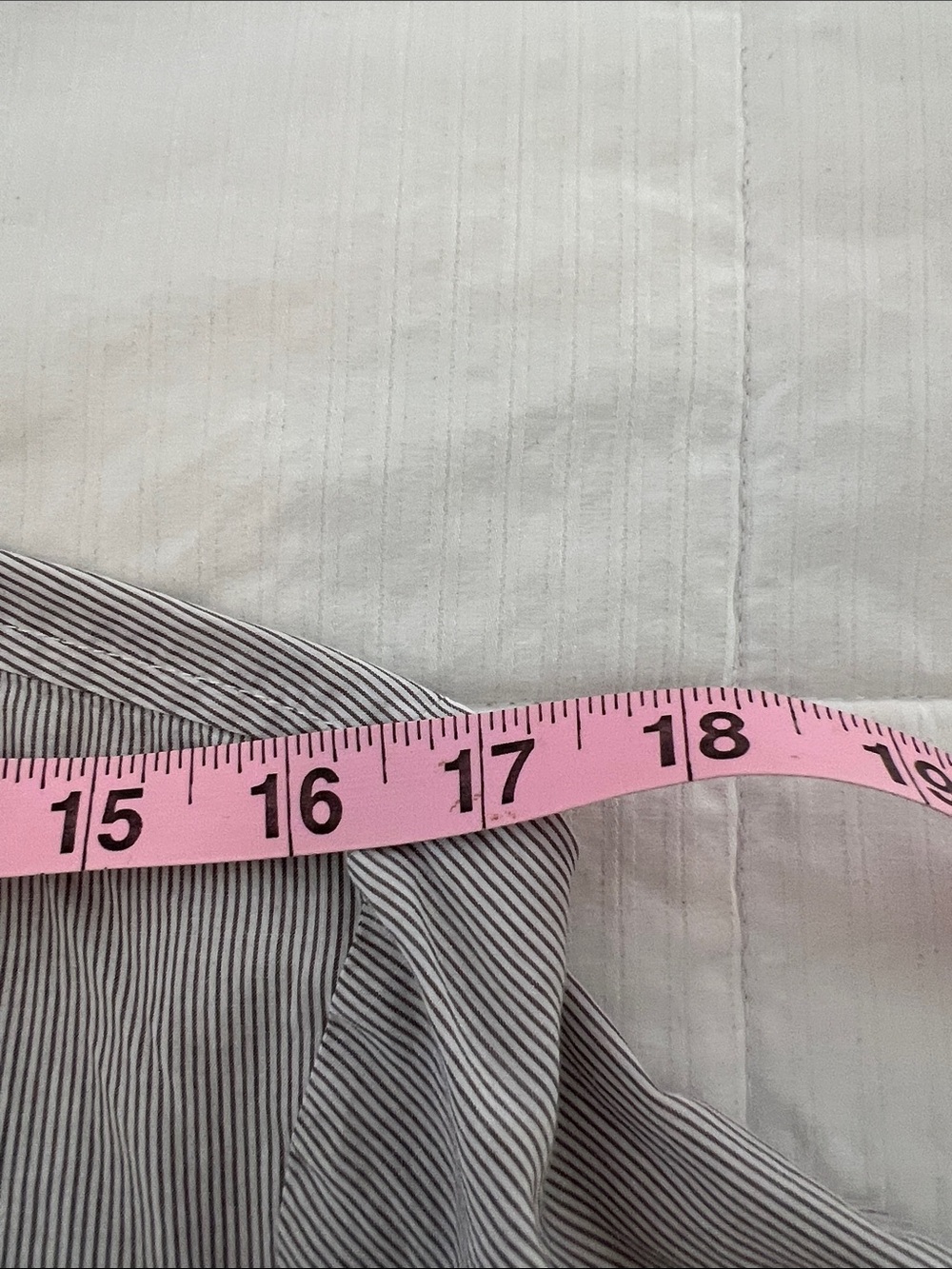J. Crew Light Gray Ruffle Front Button-Down Shirt - Picture 5 of 7